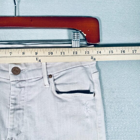 Mother The Looker Jeans Womens 26 Pink Blush Stretch Skinny Leg Denim